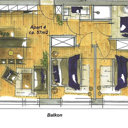 Apart Alpin Lermoos Exterior photo