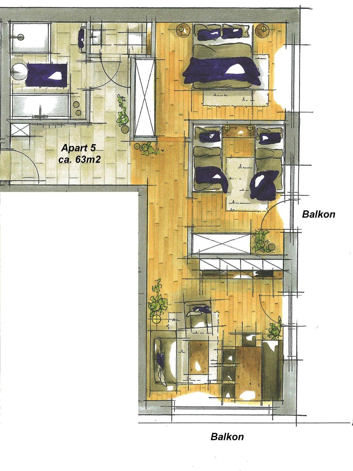 Apart Alpin Lermoos Exterior photo